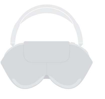 Illustration de l’étui Smart Case des AirPods Max 2. L’étui pèse 134,5 grammes (4,74 onces).