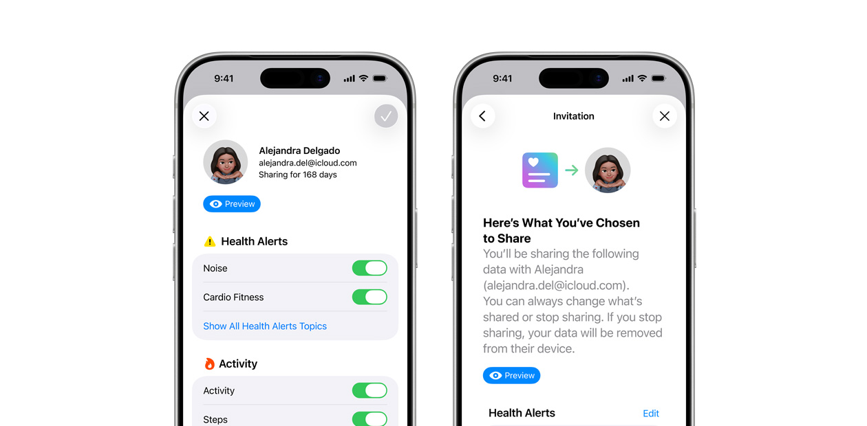 ヘルスケアアプリが表示されているiPhoneの画面