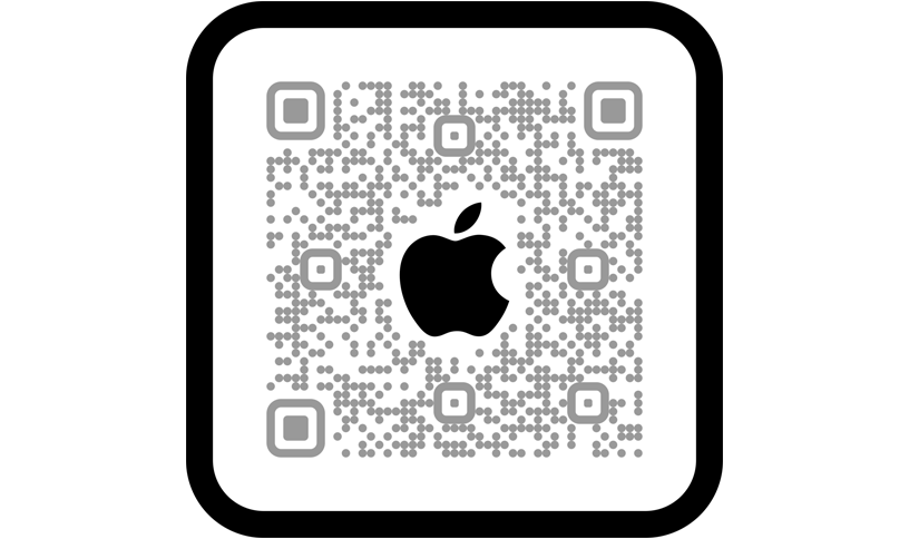 Quét mã QR để mua sắm trong ứng dụng Apple Store.